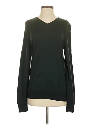 Pre-owned Uniqlo Pullover Sweater In Green