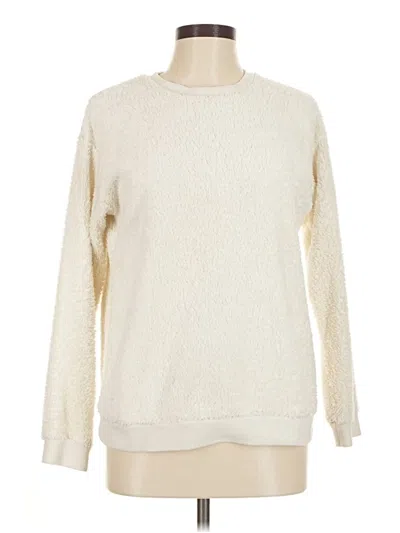 Pre-owned Uniqlo Pullover Sweater In Ivory
