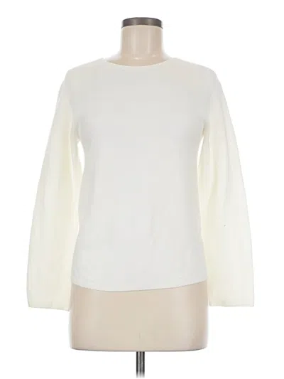 Pre-owned Uniqlo Pullover Sweater In Ivory