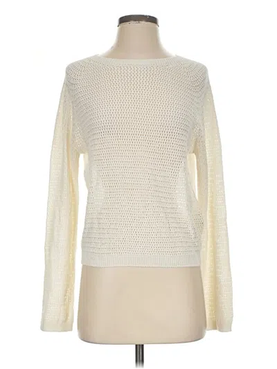 Pre-owned Uniqlo Pullover Sweater In Ivory