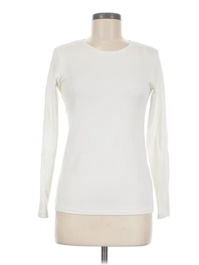 Pre-owned Uniqlo Pullover Sweater In Ivory
