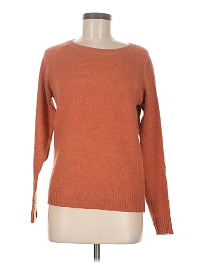 Pre-owned Uniqlo Pullover Sweater In Orange