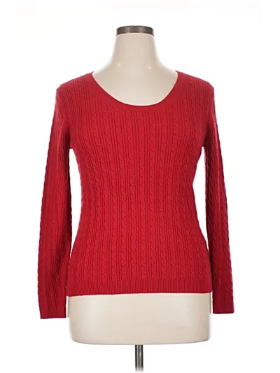 Pre-owned Uniqlo Pullover Sweater In Red