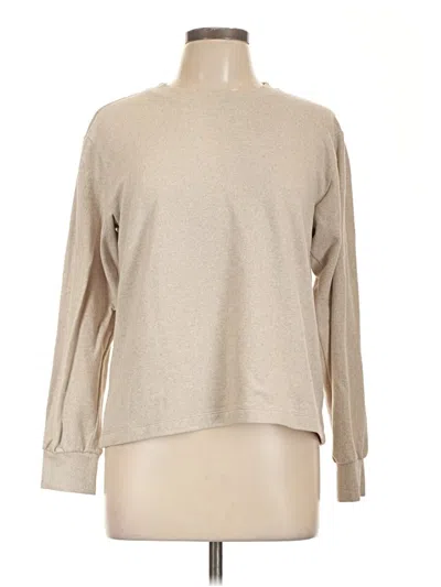 Pre-owned Uniqlo Pullover Sweater In Tan