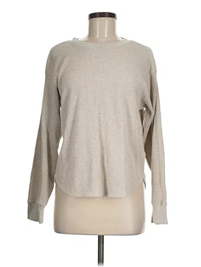 Pre-owned Uniqlo Pullover Sweater In Tan