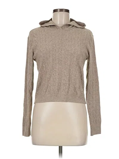 Pre-owned Uniqlo Pullover Sweater In Tan