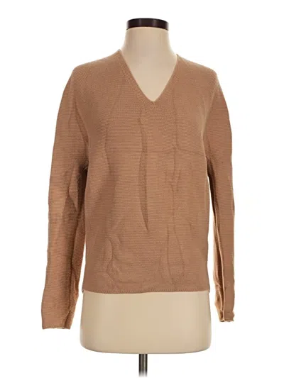 Pre-owned Uniqlo Pullover Sweater In Tan