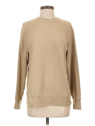 Pre-owned Uniqlo Pullover Sweater In Tan