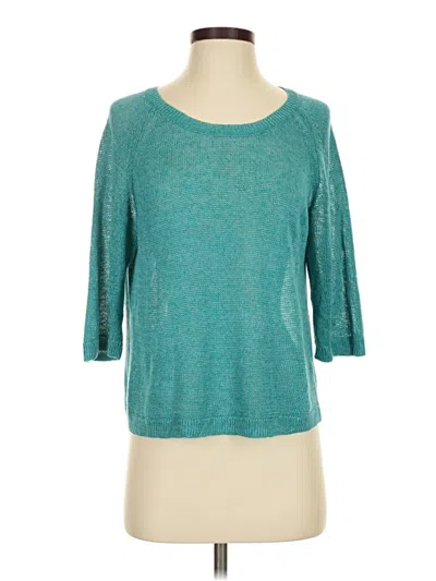 Pre-owned Uniqlo Pullover Sweater In Teal