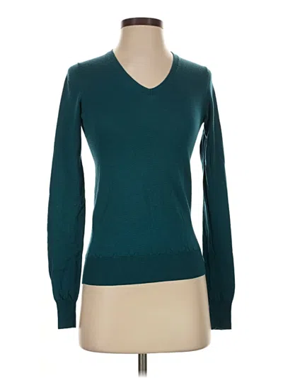 Pre-owned Uniqlo Pullover Sweater In Teal