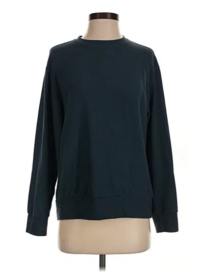 Pre-owned Uniqlo Pullover Sweater In Teal