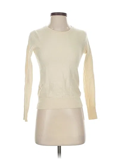 Pre-owned Uniqlo Pullover Sweater In White