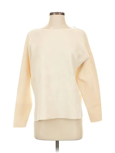 Pre-owned Uniqlo Pullover Sweater In White