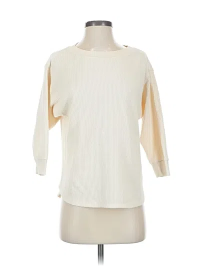 Pre-owned Uniqlo Pullover Sweater In White