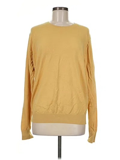 Pre-owned Uniqlo Pullover Sweater In Yellow