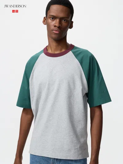 Uniqlo Raglan T-shirt Gray Small  Us In Multi