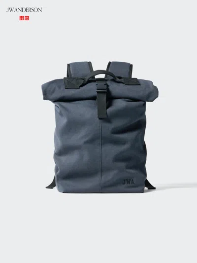 Uniqlo Roll Top Backpack Blue  Us