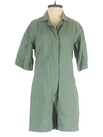 Pre-owned Uniqlo Romper In Green