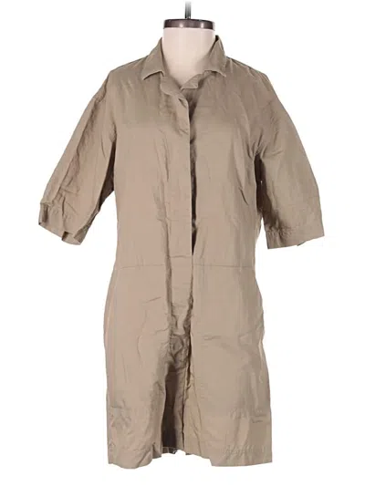 Pre-owned Uniqlo Romper In Tan