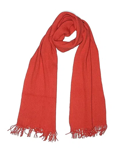 Pre-owned Uniqlo Scarf In Red