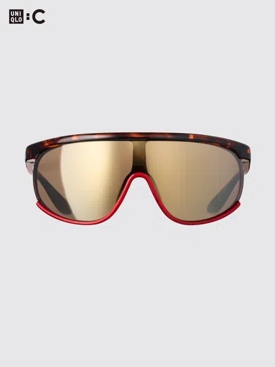 Uniqlo Shield Sunglasses Brown  Us