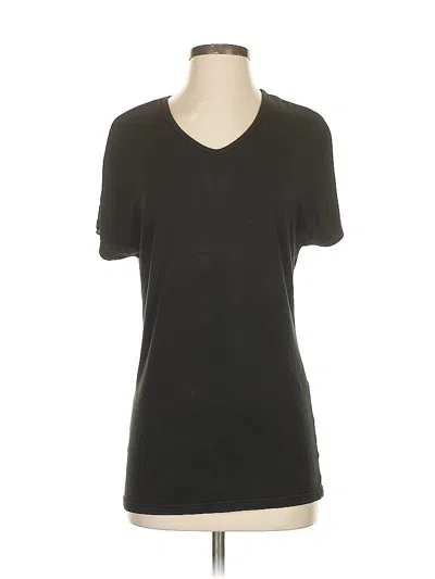 Pre-owned Uniqlo Short Sleeve T-shirt In Black