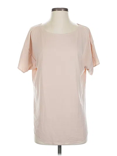 Pre-owned Uniqlo Short Sleeve T-shirt In Brown