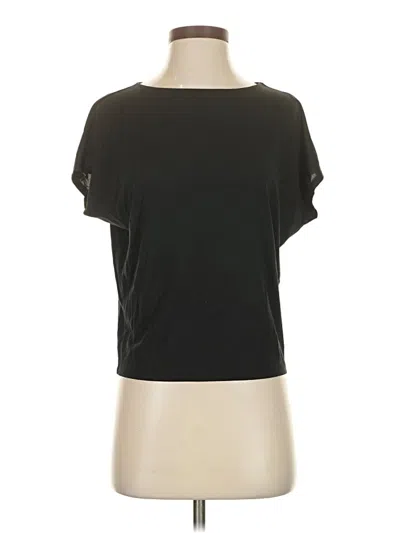 Pre-owned Uniqlo Short Sleeve T-shirt In Black