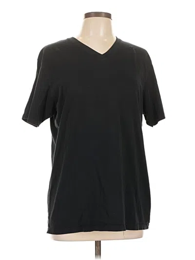 Pre-owned Uniqlo Short Sleeve T-shirt In Black