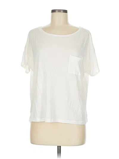 Pre-owned Uniqlo Short Sleeve T-shirt In White