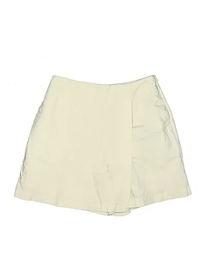Pre-owned Uniqlo Skort In White