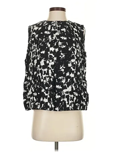 Pre-owned Uniqlo Sleeveless Blouse In Black