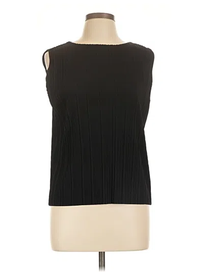 Pre-owned Uniqlo Sleeveless Blouse In Black