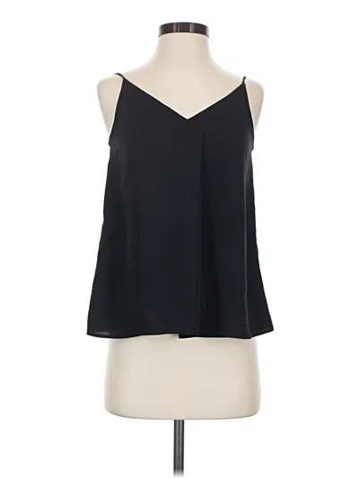 Pre-owned Uniqlo Sleeveless Blouse In Black