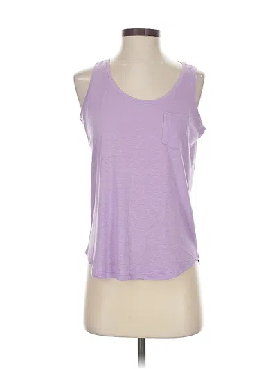 Pre-owned Uniqlo Sleeveless T-shirt In Purple