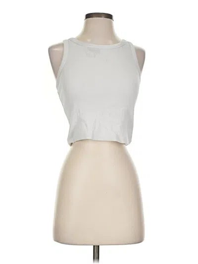 Pre-owned Uniqlo Sleeveless T-shirt In Silver