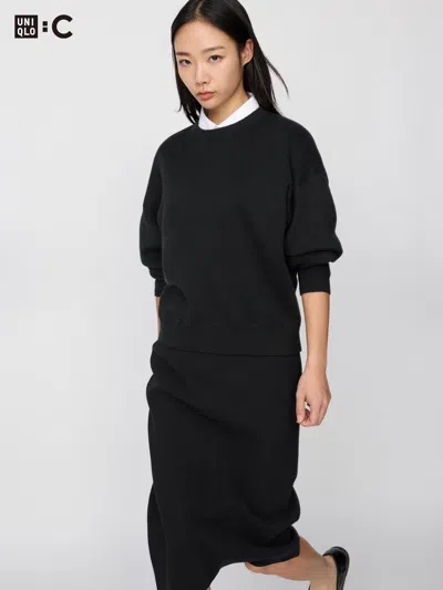 Uniqlo Smooth Cotton Sweater Black Xl  Us