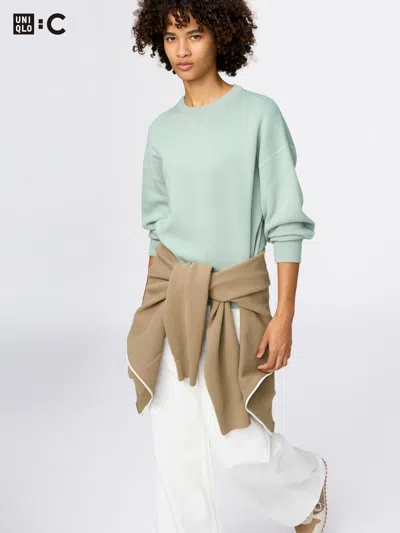 Uniqlo Smooth Cotton Sweater Light Green 2xl  Us