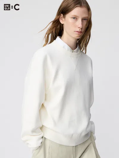 Uniqlo Smooth Cotton Sweater Off White Small  Us