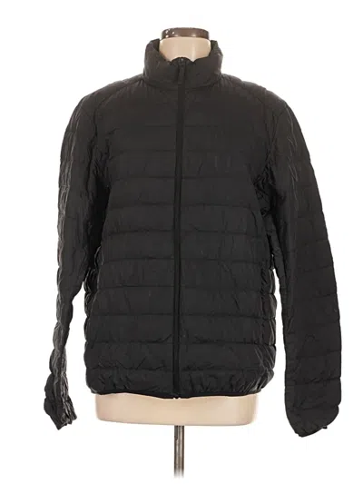 Pre-owned Uniqlo Snow Jacket In Black