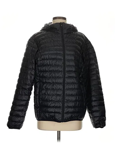 Pre-owned Uniqlo Snow Jacket In Black