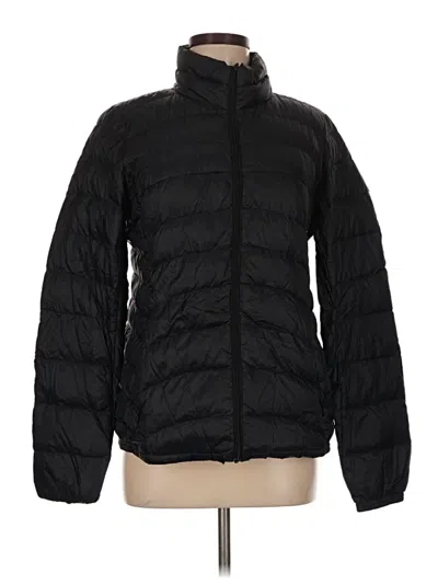 Pre-owned Uniqlo Snow Jacket In Black