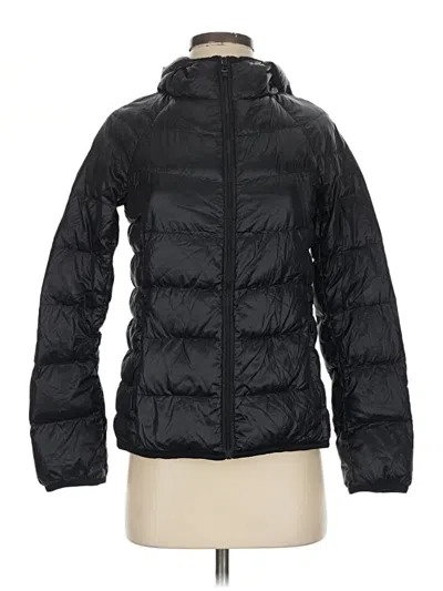 Pre-owned Uniqlo Snow Jacket In Black