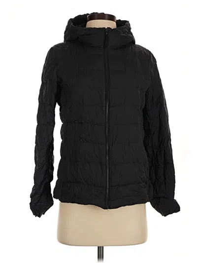 Pre-owned Uniqlo Snow Jacket In Black