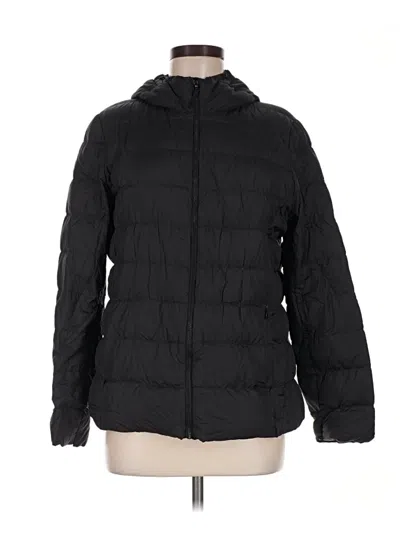 Pre-owned Uniqlo Snow Jacket In Black