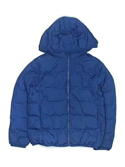 Pre-owned Uniqlo Kids' Snow Jacket In Blue