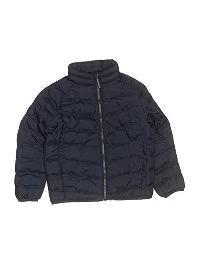 Pre-owned Uniqlo Kids' Snow Jacket In Blue