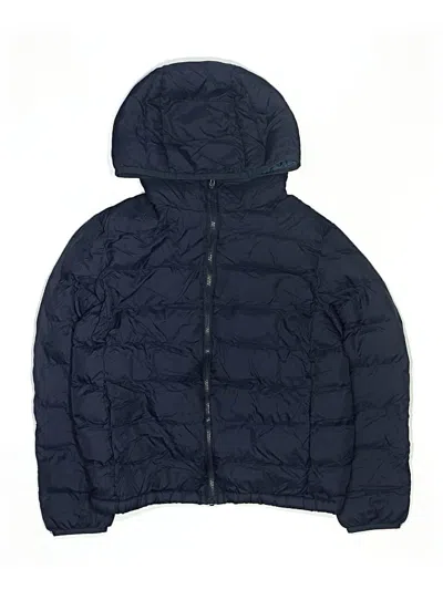 Pre-owned Uniqlo Kids' Snow Jacket In Blue