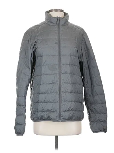 Pre-owned Uniqlo Snow Jacket In Gray
