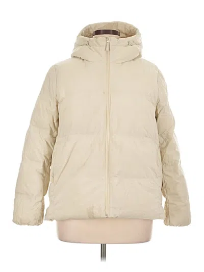 Pre-owned Uniqlo Snow Jacket In Ivory